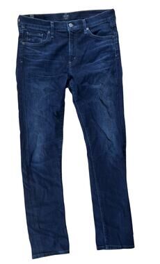 C Of H Mens 28 Blue Chino Slim Straight Denim Cotton Stretch 5-Pockets